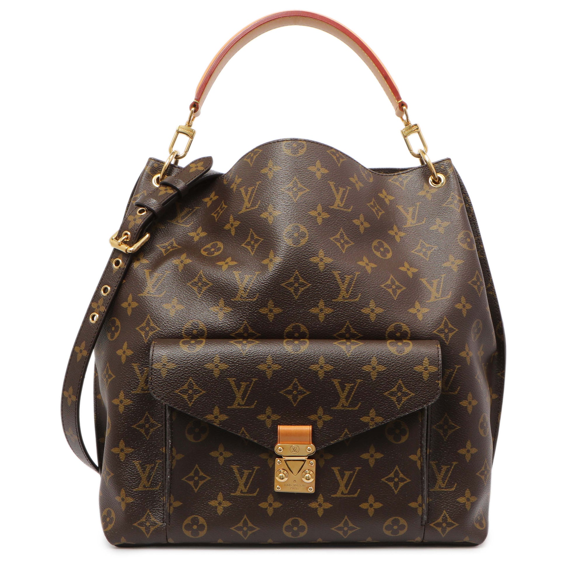 Exclusive Louis Vuitton Monogram Metis — Front View