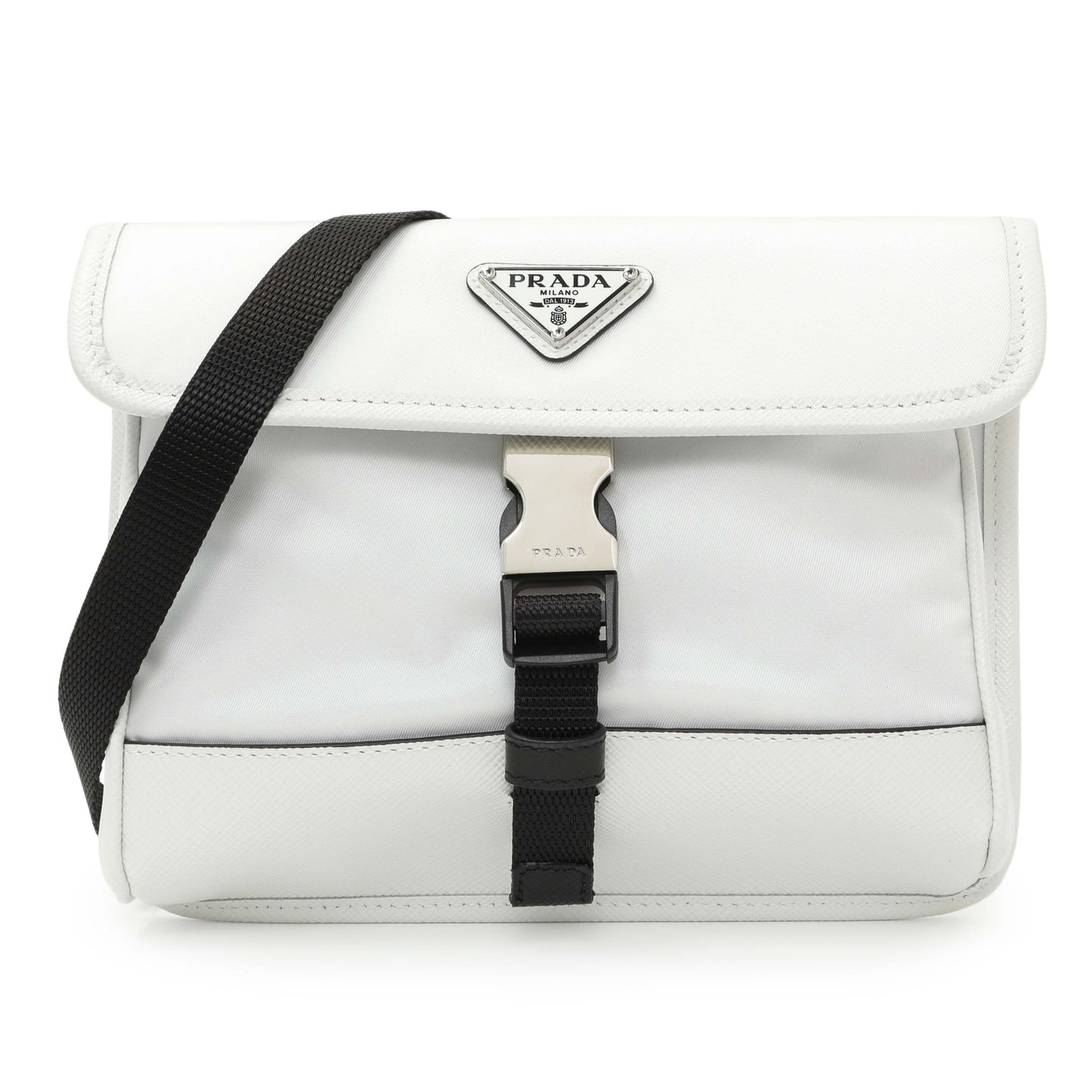 Exclusive Prada White Re-Nylon Smartphone Case — Front View
