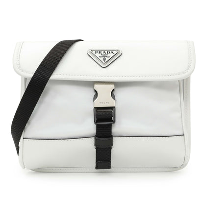 Exclusive Prada White Re-Nylon Smartphone Case — Front View