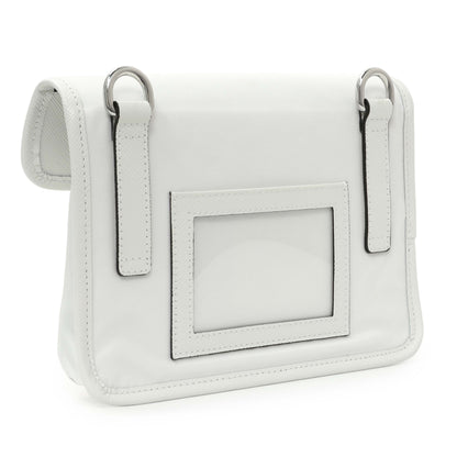 Exclusive Prada White Re-Nylon Smartphone Case — Side View