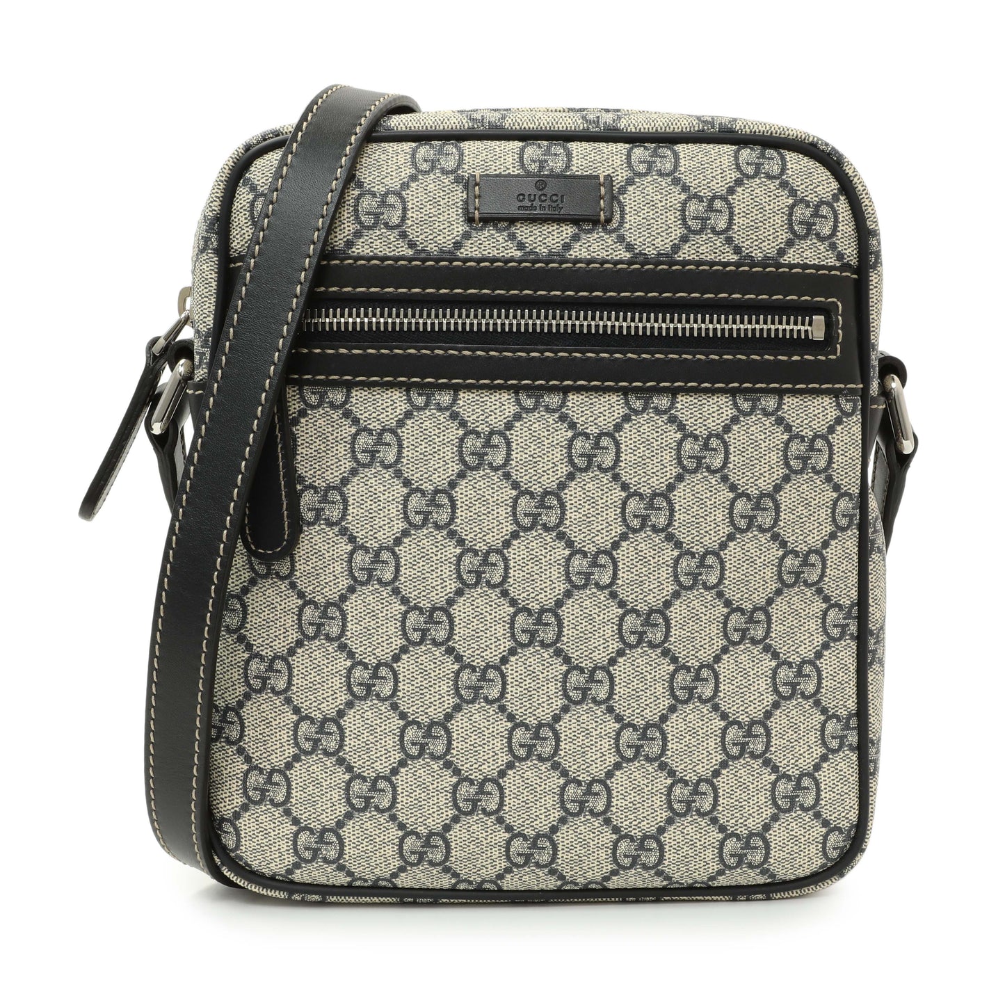 Exclusive Gucci GG Plus Monogram Messenger — Front View