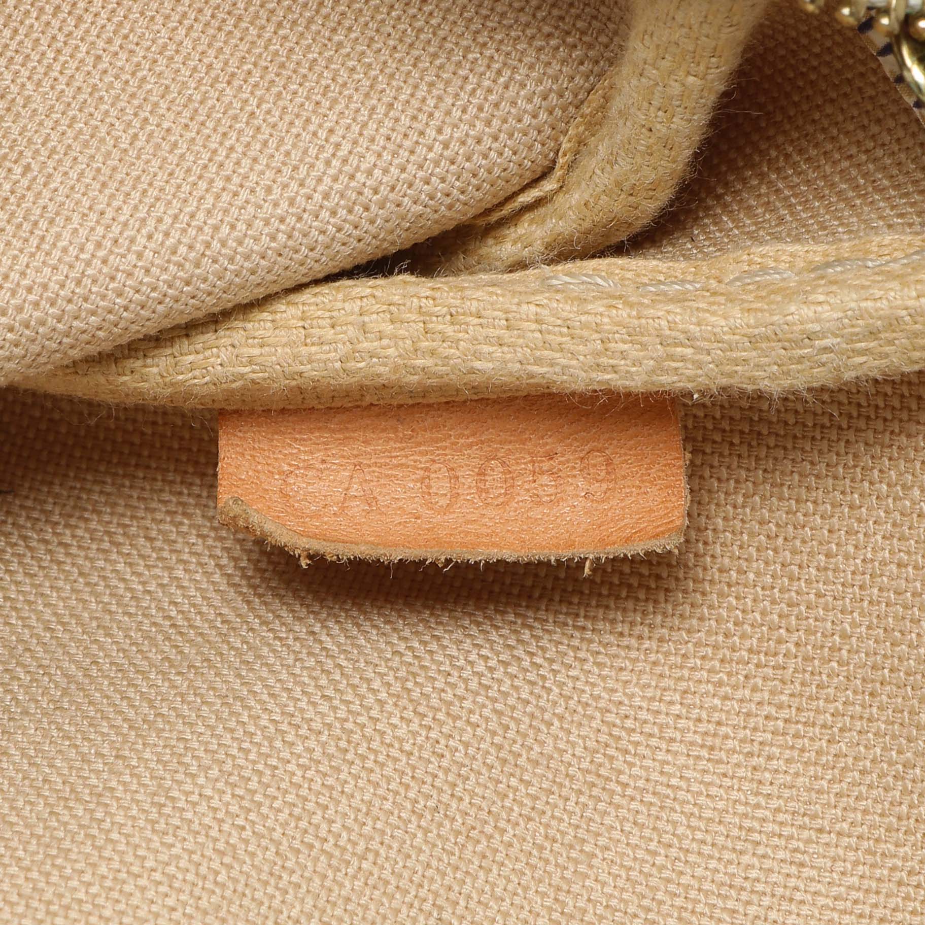 Exclusive Louis Vuitton Damier Azur Pochette Accessories — Alternate View 10