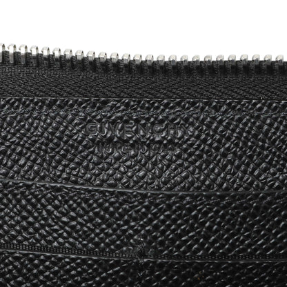 Exclusive Givenchy Black Calfskin Zip Around Wallet — Alternate View 7