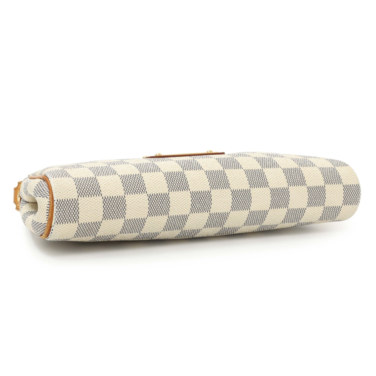 Exclusive Louis Vuitton Damier Azur Eva Clutch — Back View