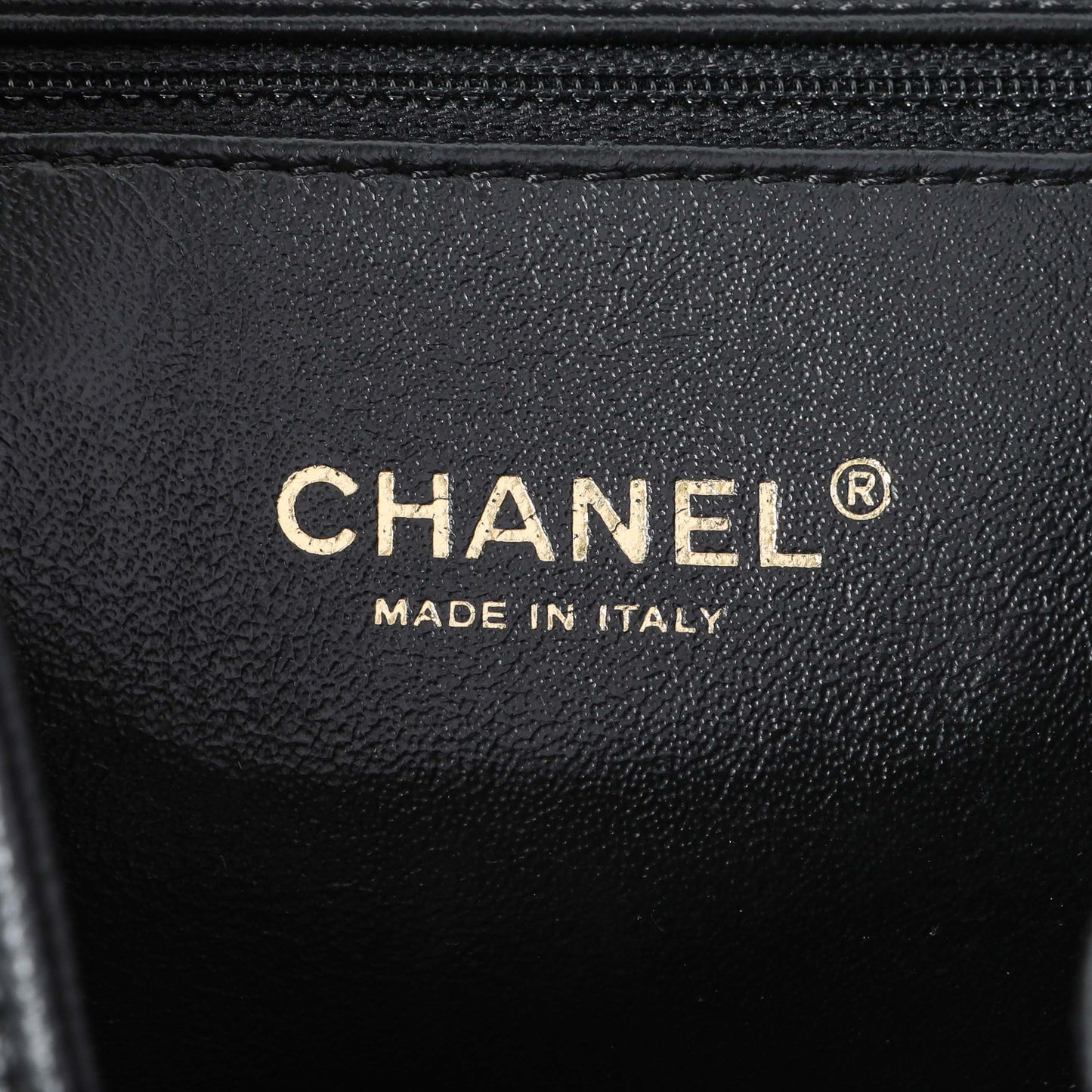 Exclusive Chanel Black Caviar Affinity Backpack — Alternate View 9