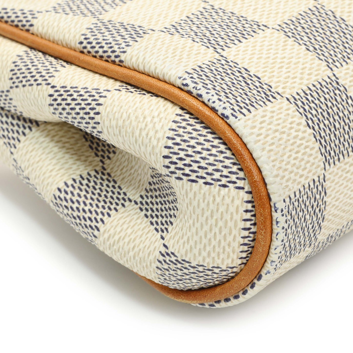 Exclusive Louis Vuitton Damier Azur Eva Clutch — Lifestyle View