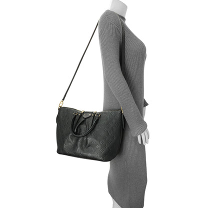 Exclusive Louis Vuitton Black Empreinte Mazarine MM — Alternate View 11
