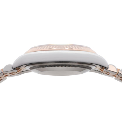 Exclusive Rolex 18K Rose Gold Stainless Steel Datejust 36 116231 — Top View