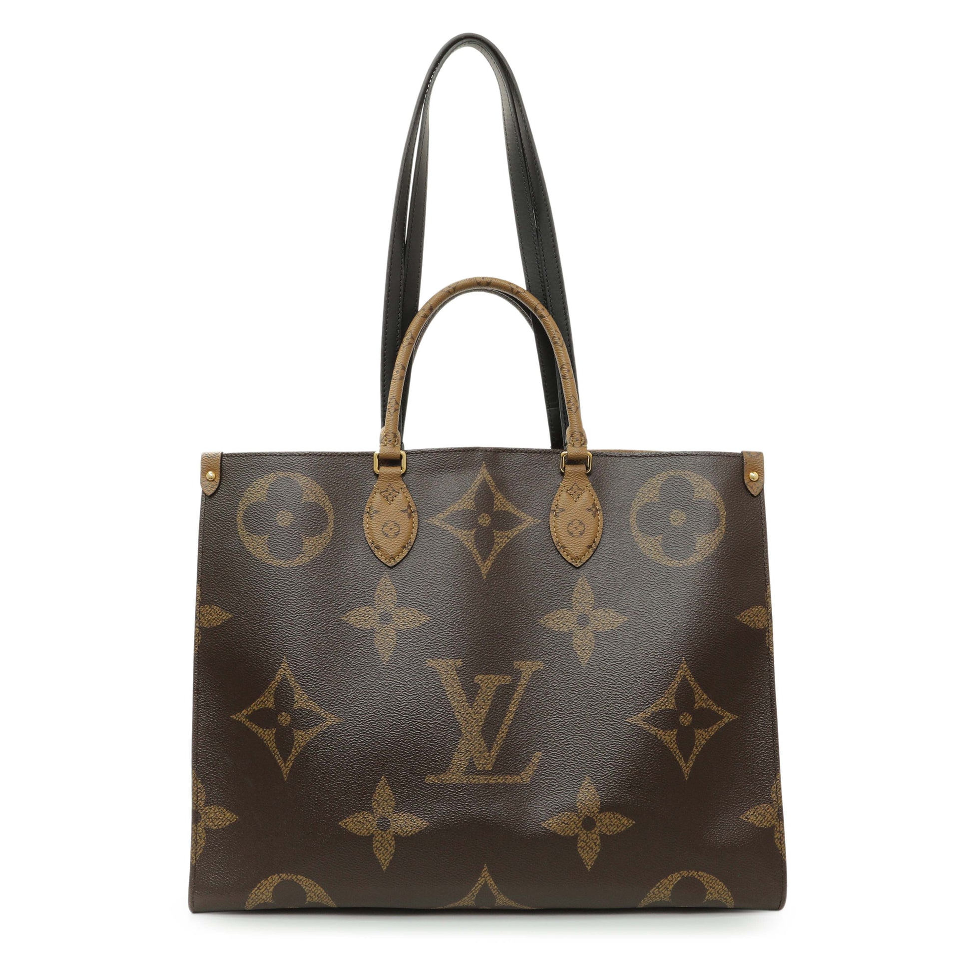 Exclusive Louis Vuitton Reverse Monogram Giant Onthego GM — Front View