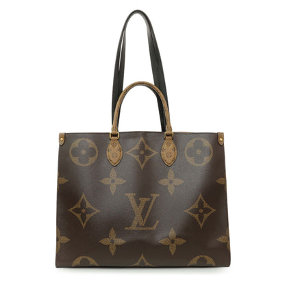 Exclusive Louis Vuitton Reverse Monogram Giant Onthego GM — Front View