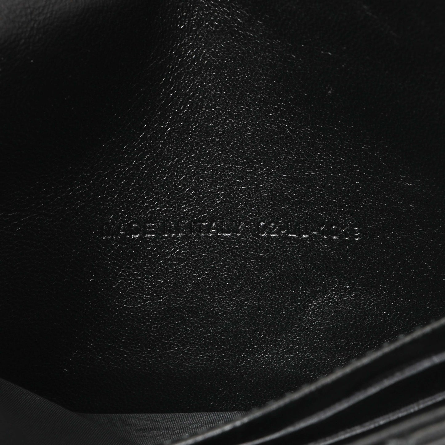 Exclusive Christian Dior Black Lambskin Cannage Wallet On Chain — Lifestyle View