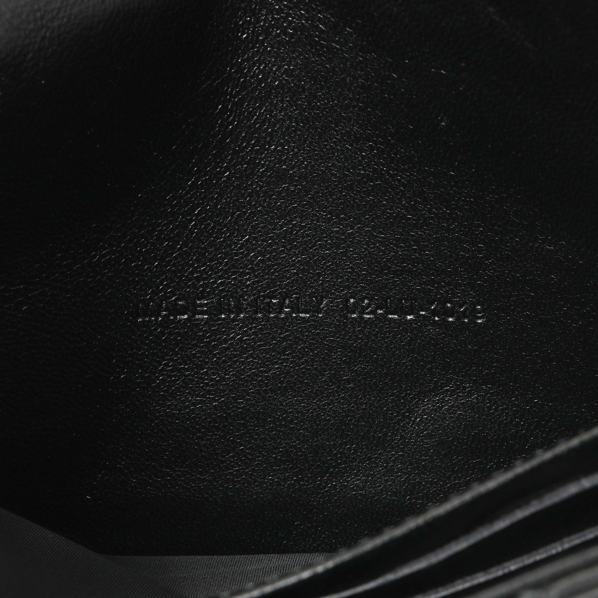 Exclusive Christian Dior Black Lambskin Cannage Wallet On Chain — Lifestyle View