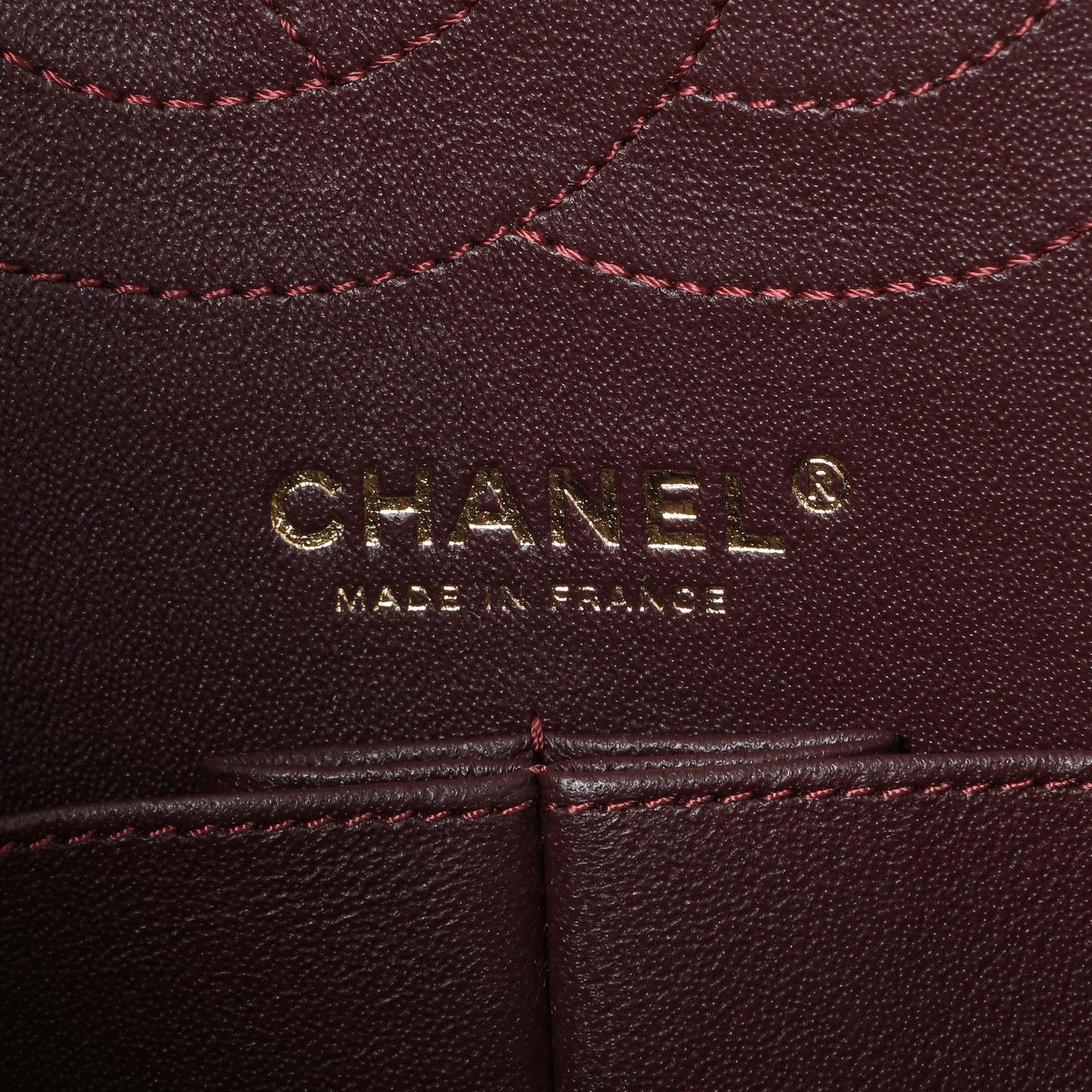 Exclusive Chanel Black Quilted Aged Calfskin 2.55 Reissue Flap 225 — Detail View