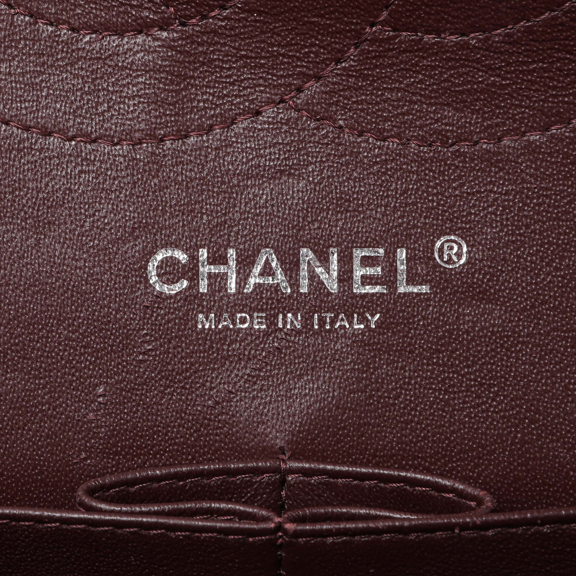 Exclusive Chanel Black Quilted Caviar Jumbo Double Flap — Alternate View 9