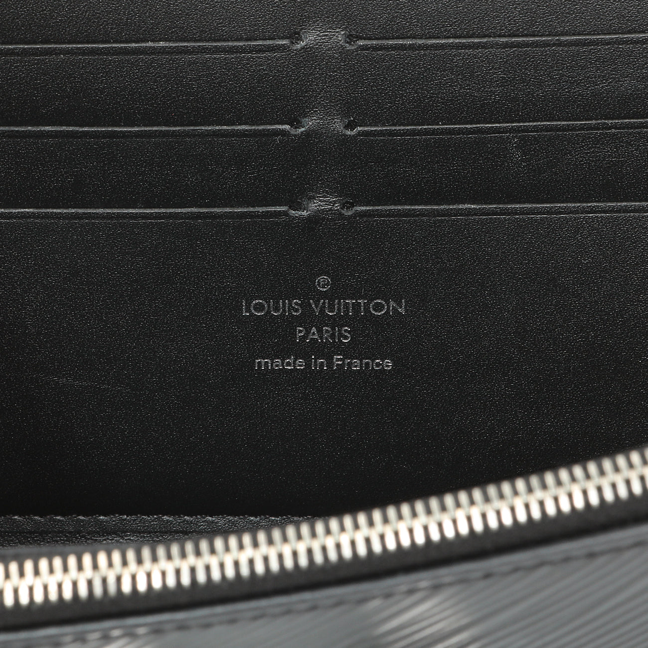Exclusive Louis Vuitton Black Epi Monogram Twist Chain Wallet — Alternate View 7
