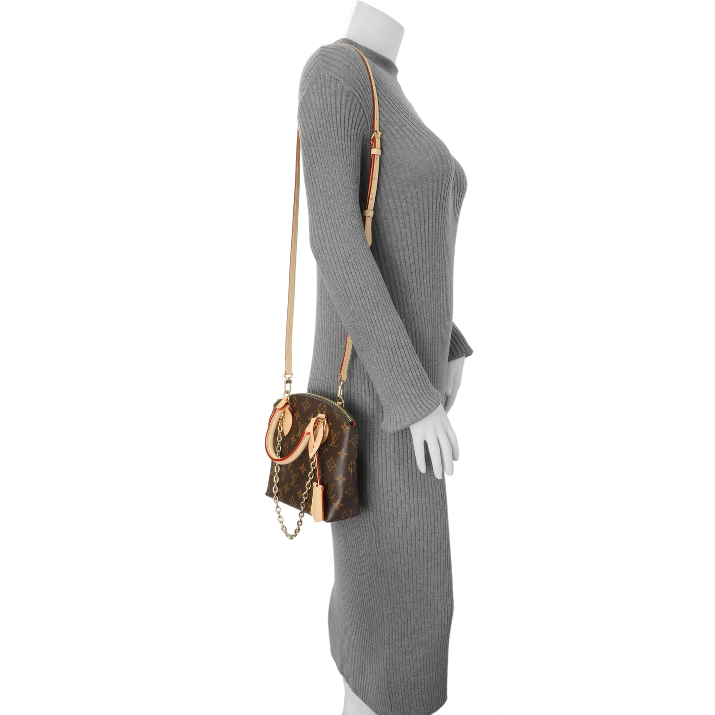 Exclusive Louis Vuitton Monogram Lockit BB — Lifestyle View