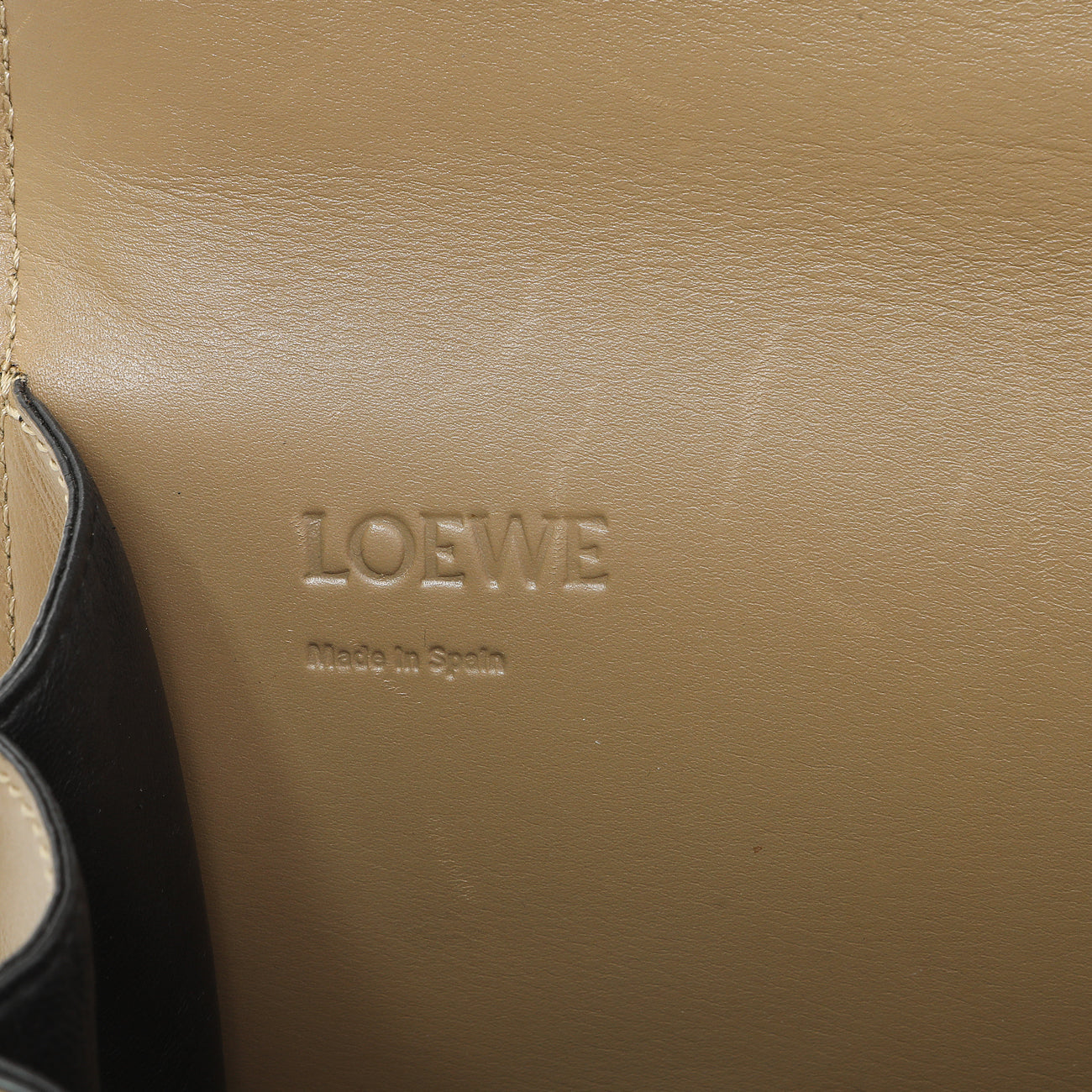 Exclusive Loewe Beige Calfskin Small Barcelona Shoulder Bag — Alternate View 9