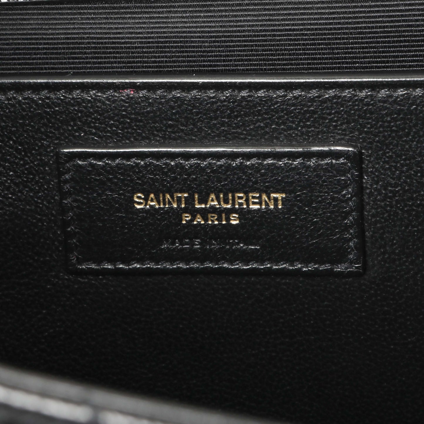 Exclusive Saint Laurent Grain De Poudre Textured Mixed Matelasse Triquilt Medium Monogram Satchel — Alternate View 9