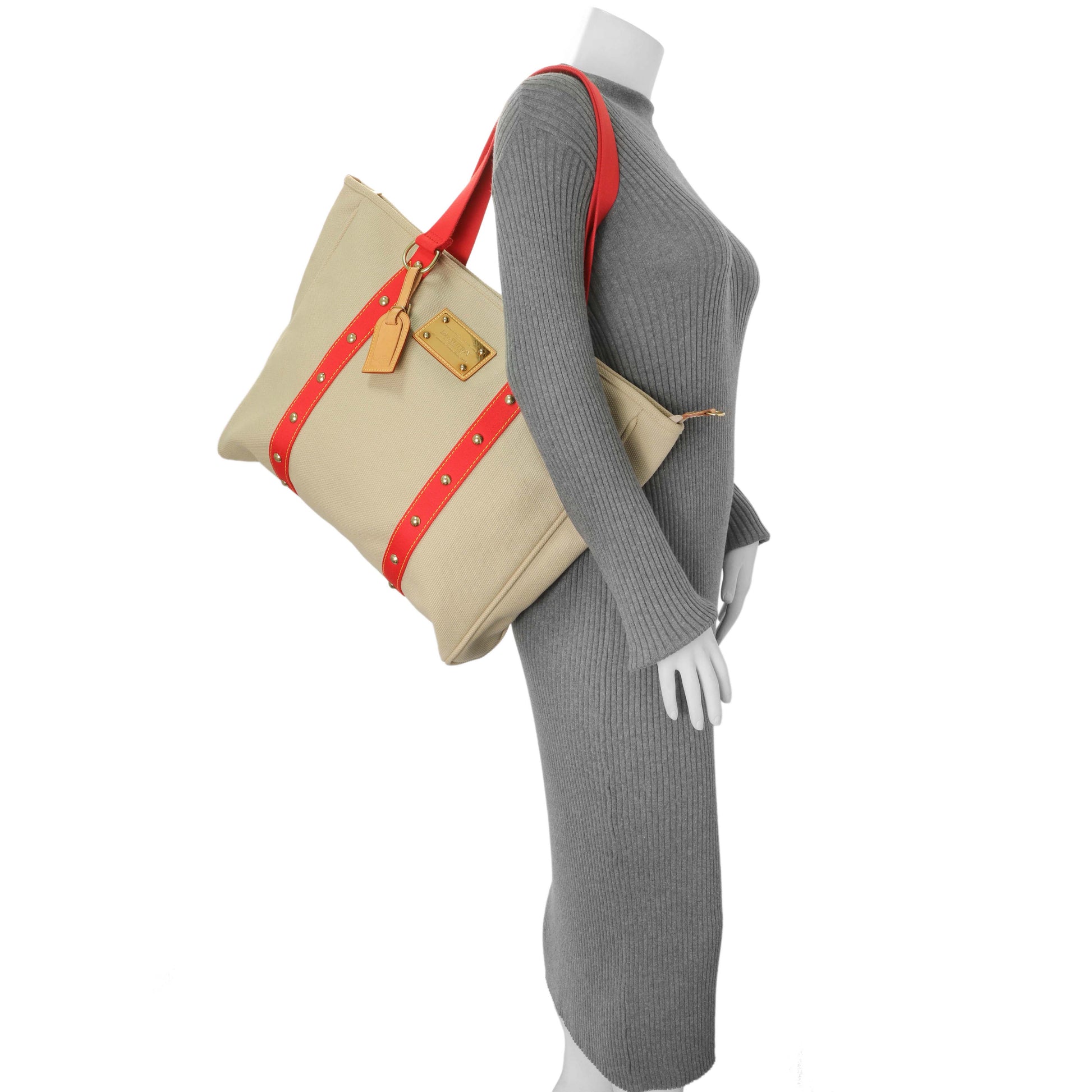 Exclusive Louis Vuitton Toile Antigua Cabas GM — Alternate View 13