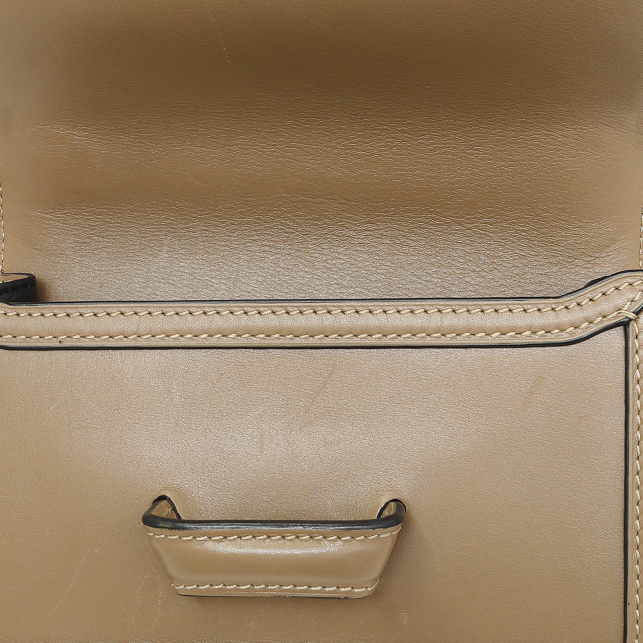 Exclusive Loewe Beige Calfskin Small Barcelona Shoulder Bag — Alternate View 10