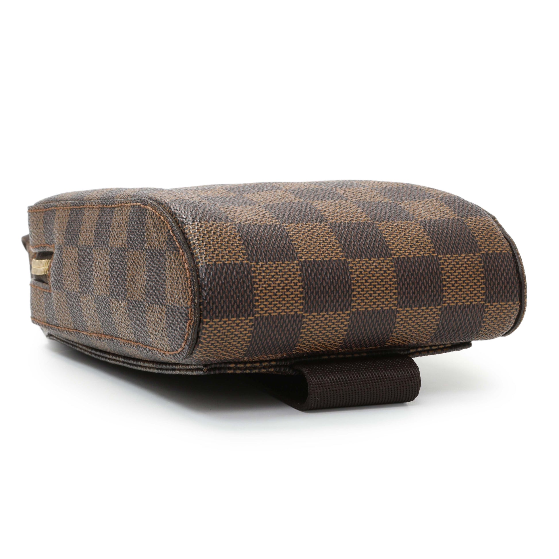 Exclusive Louis Vuitton Damier Ebene Geronimos — Back View