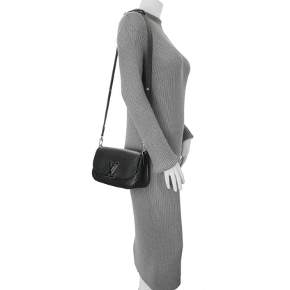 Exclusive Louis Vuitton Black Epi Buci Crossbody — Lifestyle View