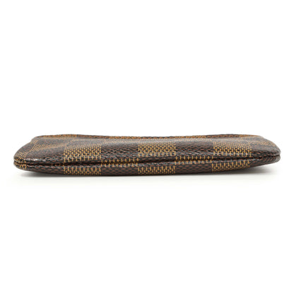 Exclusive Louis Vuitton Damier Ebene Key Pouch — Back View