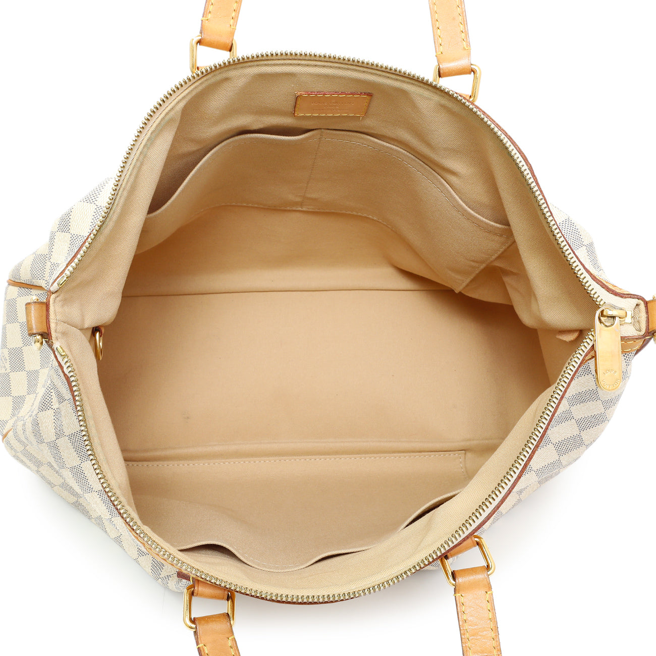 Exclusive Louis Vuitton Damier Azur Siracusa GM — Alternate View 8