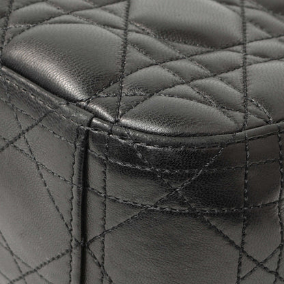 Exclusive Christian Dior Black Lambskin Cannage Medium Miss Dior Flap — Alternate View 7