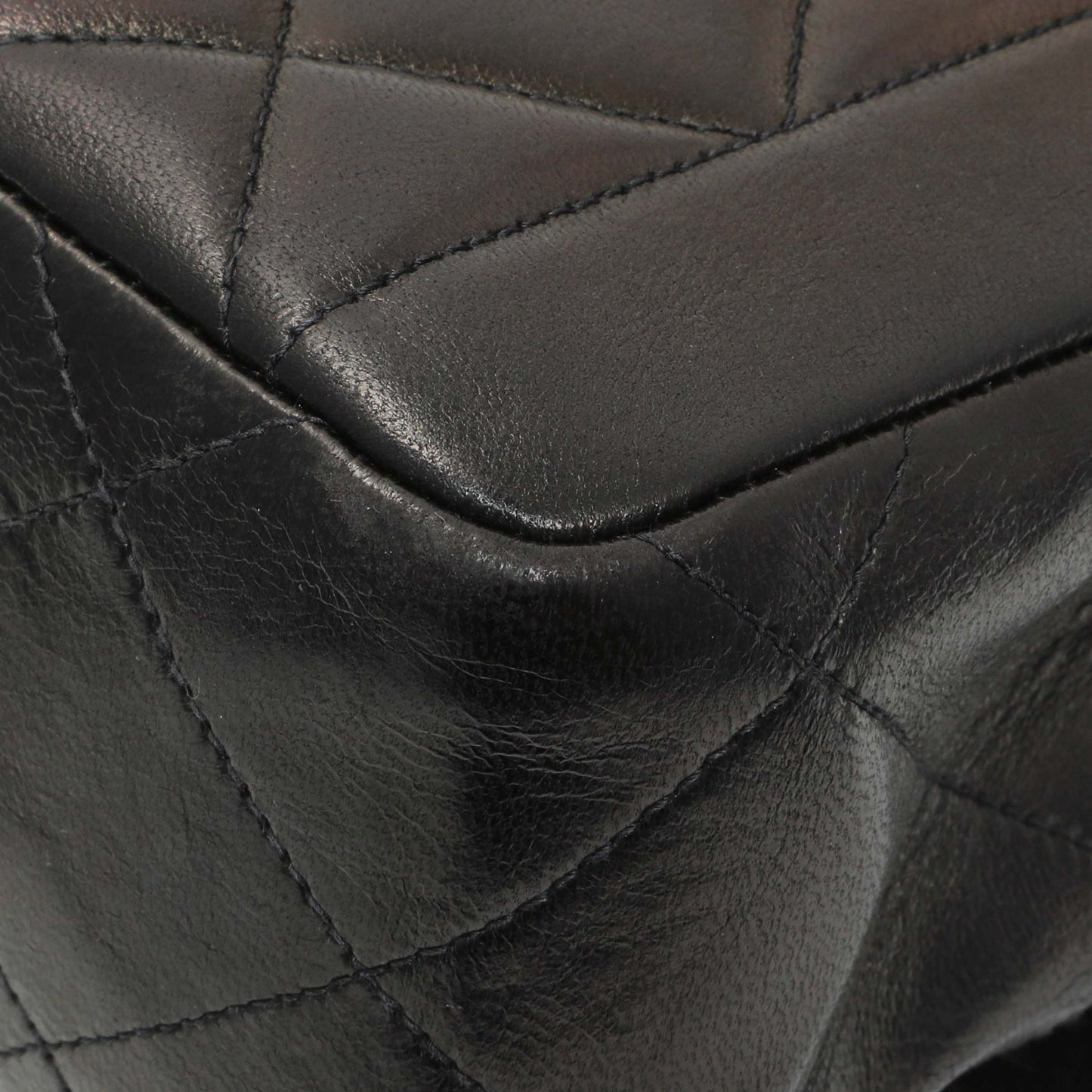 Exclusive Chanel Black Quilted Lambskin Vintage CC Chain Flap — Lifestyle View