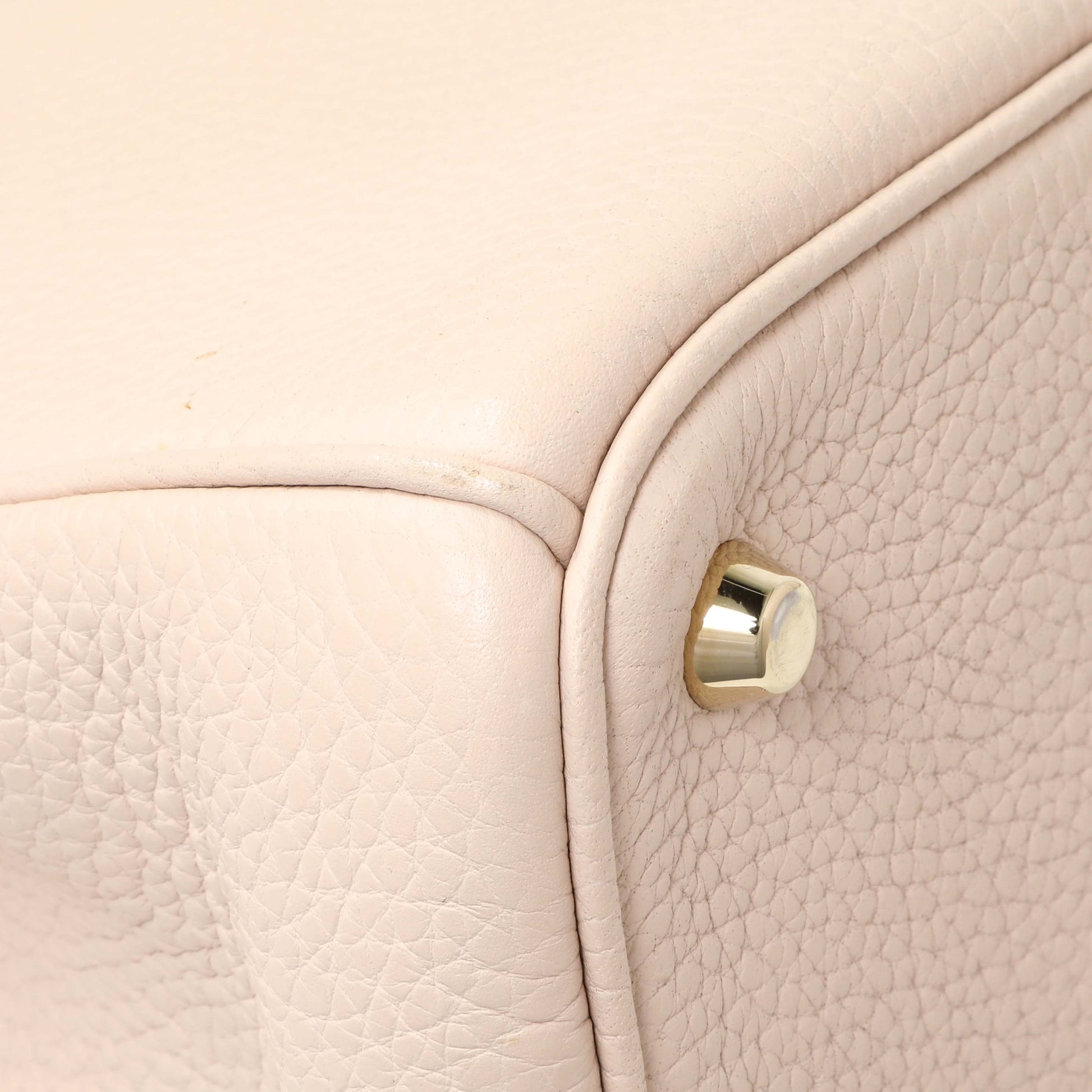 Exclusive Christian Dior Rose Poudre Bullcalf Medium Diorissimo — Lifestyle View