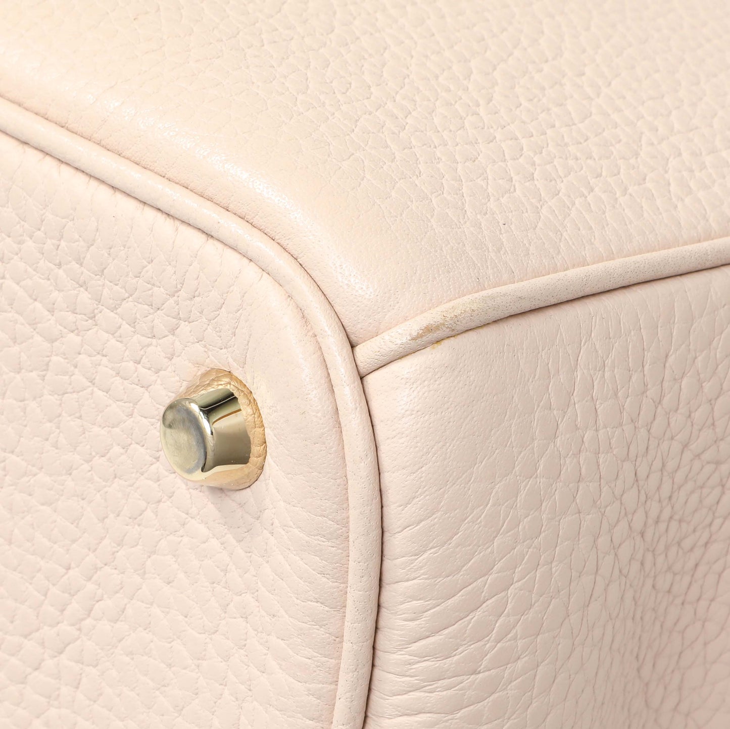 Exclusive Christian Dior Rose Poudre Bullcalf Medium Diorissimo — Alternate View 7