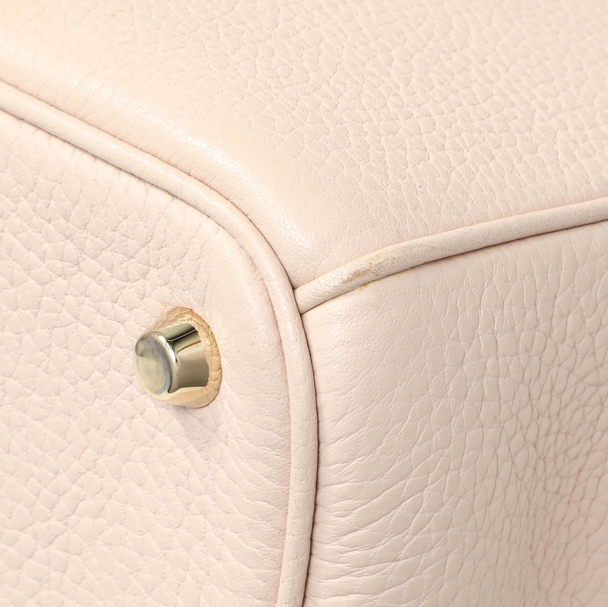 Exclusive Christian Dior Rose Poudre Bullcalf Medium Diorissimo — Alternate View 7