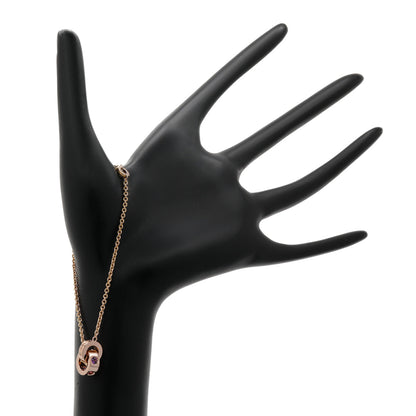 Exclusive Bulgari 18K Rose Gold Roman Sorbet Bracelet — Back View