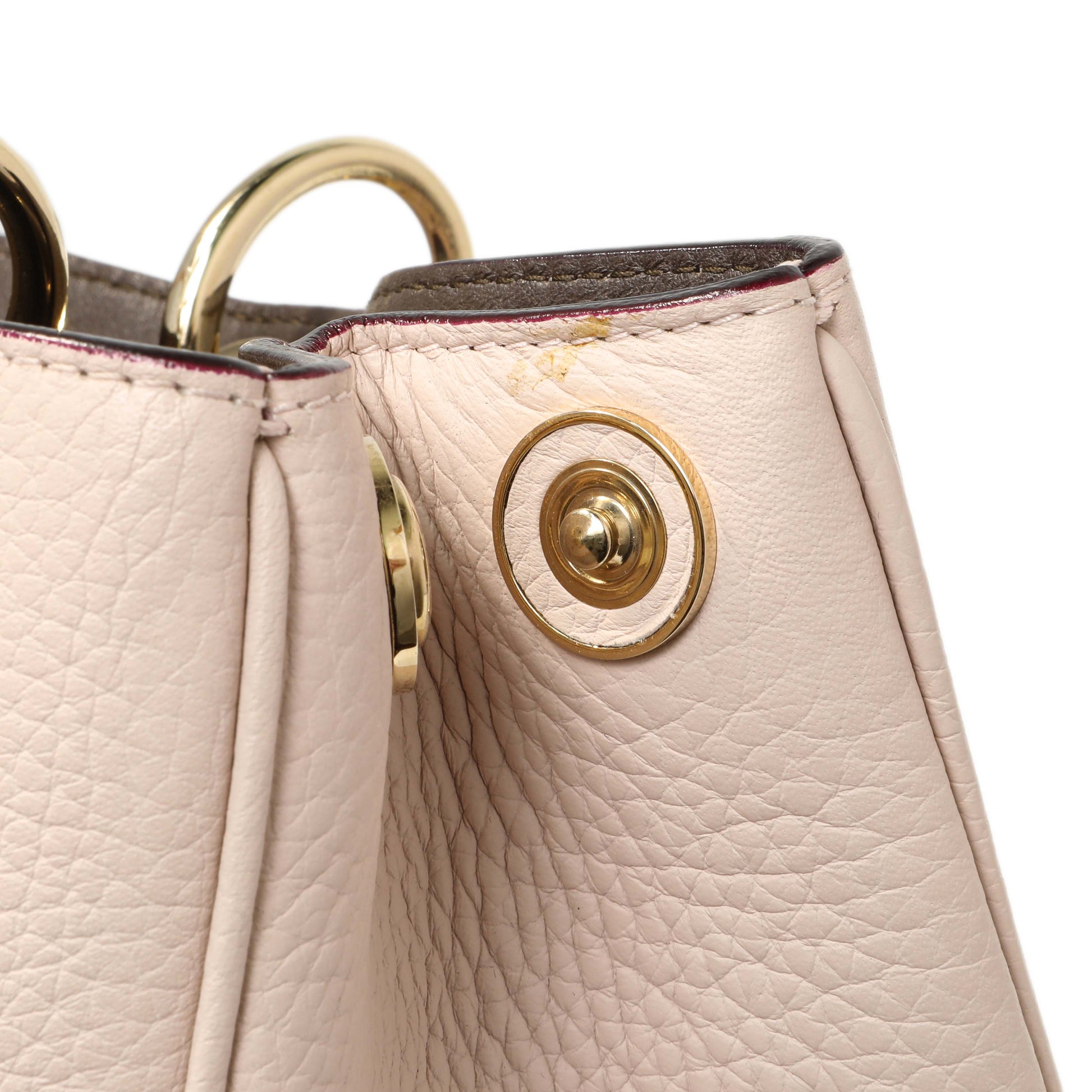 Exclusive Christian Dior Rose Poudre Bullcalf Medium Diorissimo — Alternate View 15