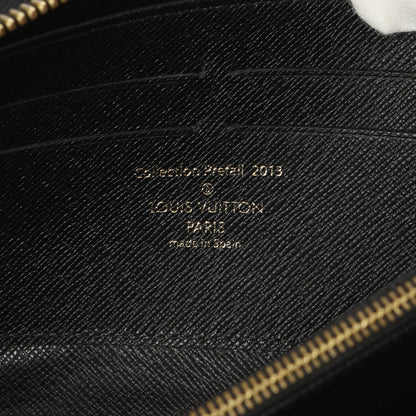 Exclusive Louis Vuitton Black Damier Paillettes Zippy Wallet — Alternate View 13