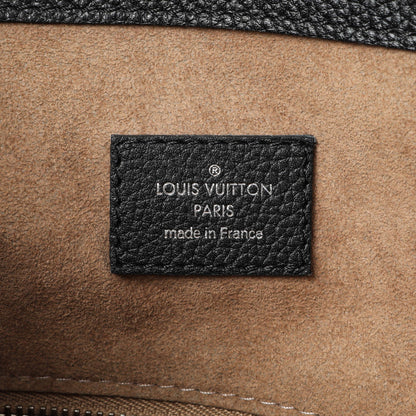 Exclusive Louis Vuitton Black Mahina Babylone PM — Detail View