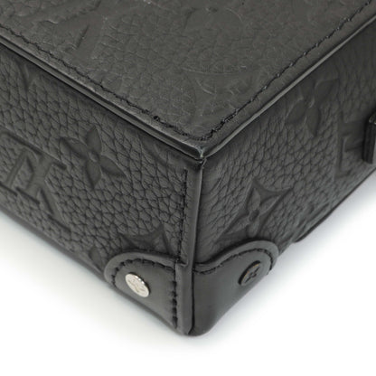 Exclusive Louis Vuitton Black Taurillon Monogram Steamer Wearable Wallet — Alternate View 7