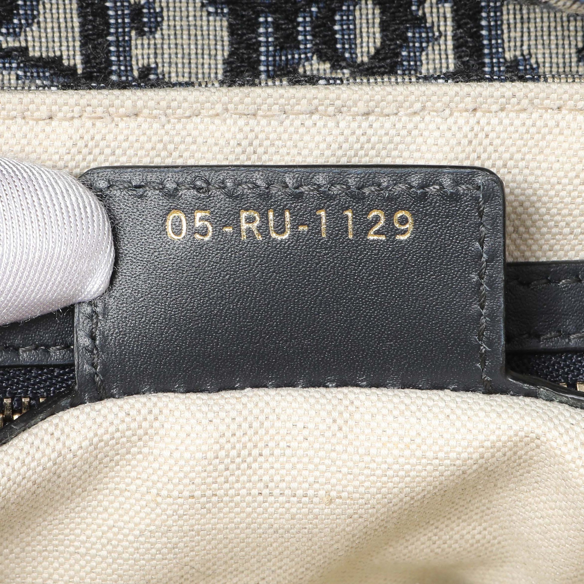 Exclusive Christian Dior Oblique Saddle Bag — Lifestyle View