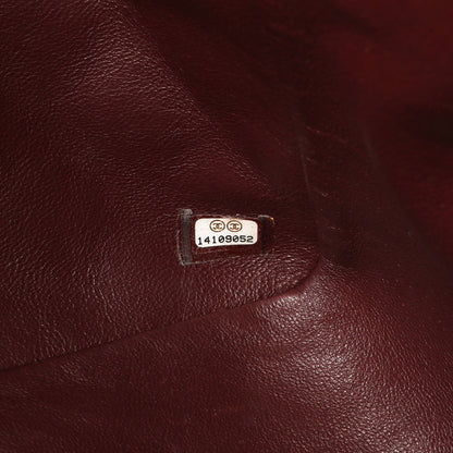 Exclusive Chanel Black Quilted Lambskin Maxi Single Flap — Lifestyle View
