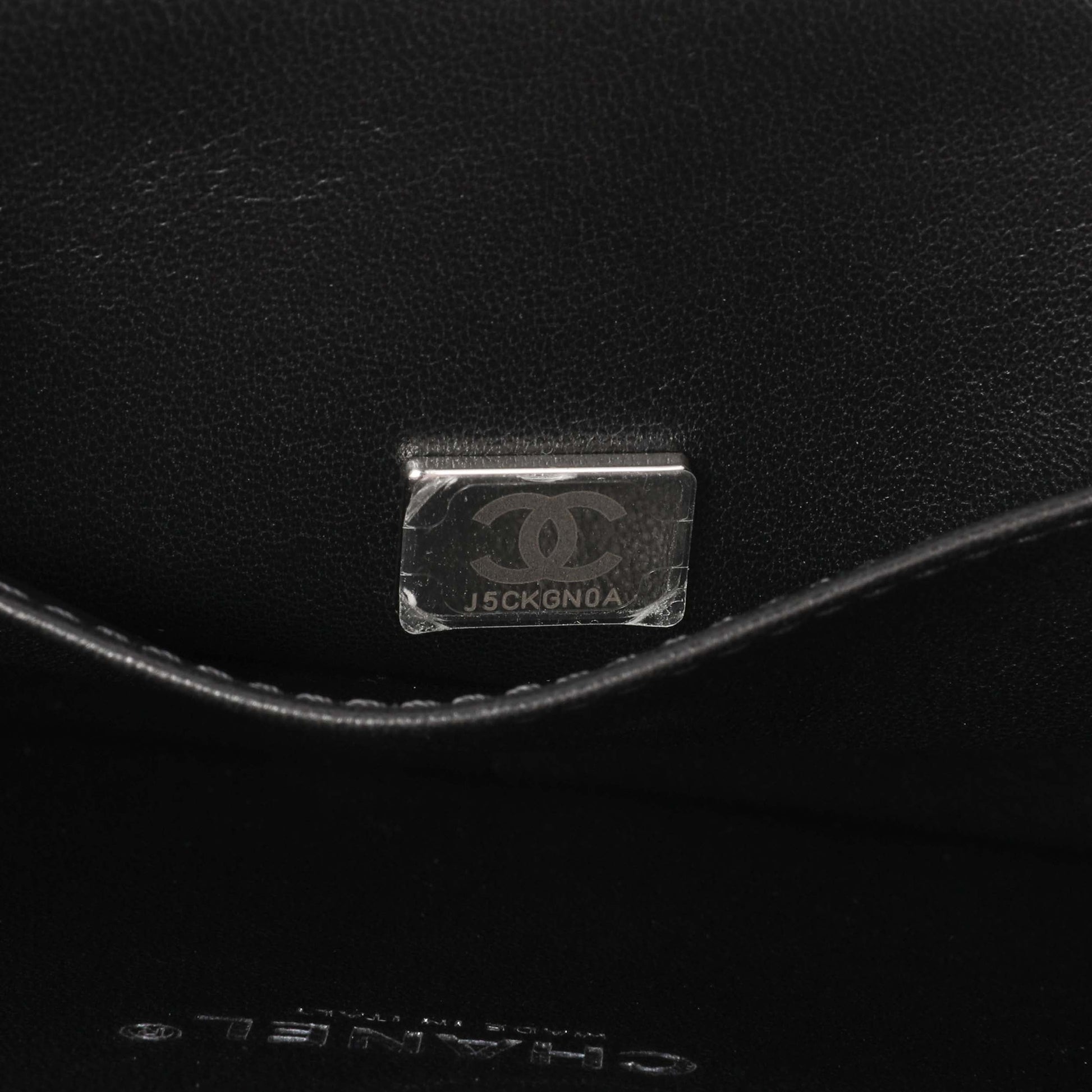 Exclusive Chanel Black Quilted Caviar New Medium Boy Bag — Alternate View 7