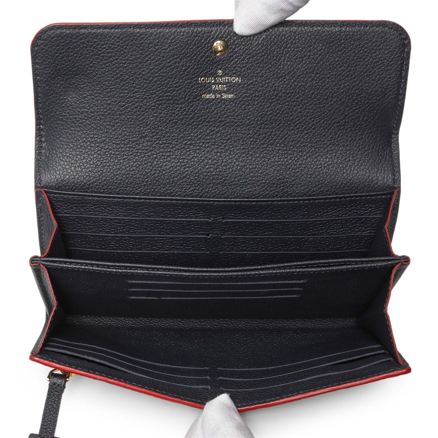 Exclusive Louis Vuitton Marine Rouge Empreinte Pont-Neuf Wallet — Alternate View 8