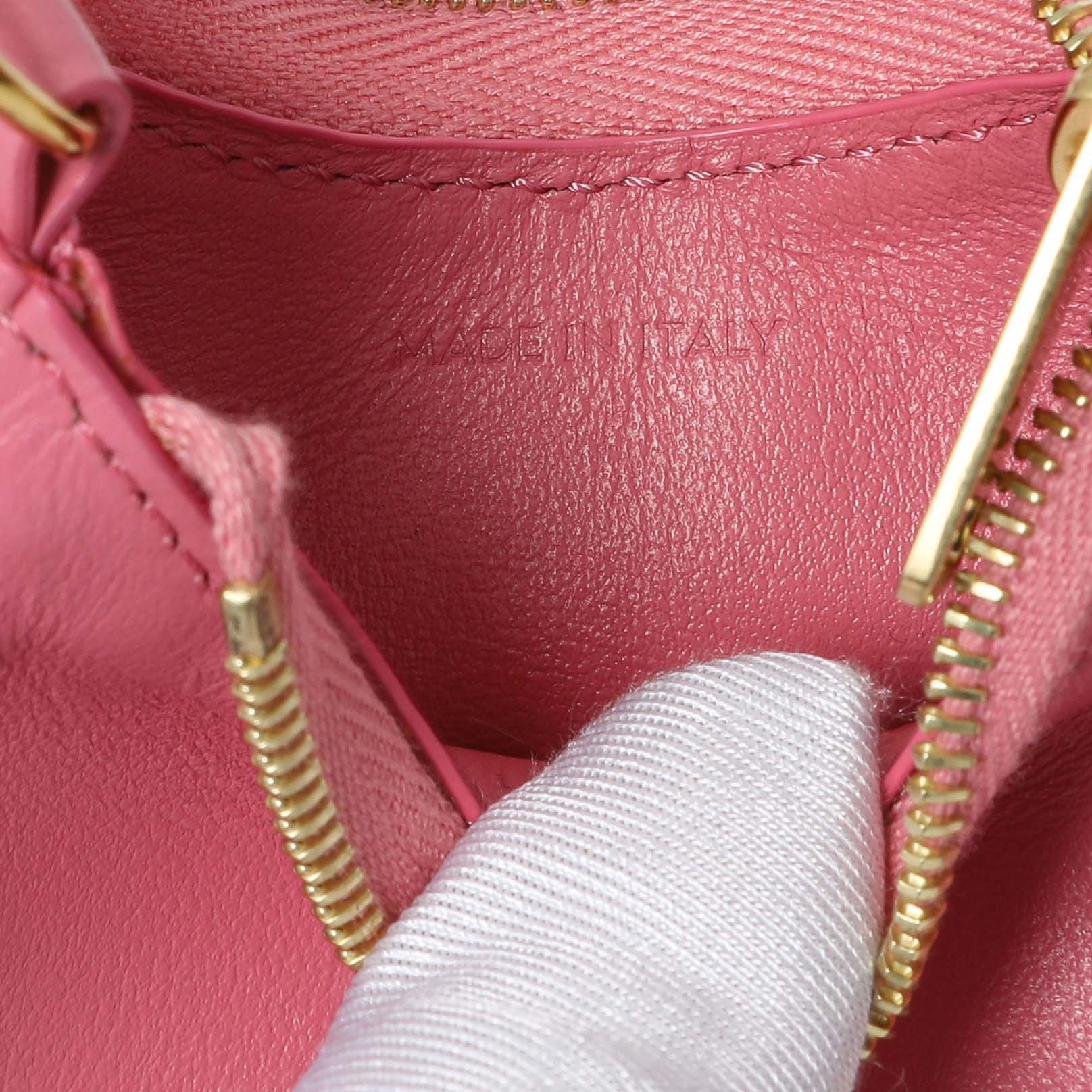 Exclusive Celine Pink Calfskin Micro Ava Pouch Charm — Alternate View 7