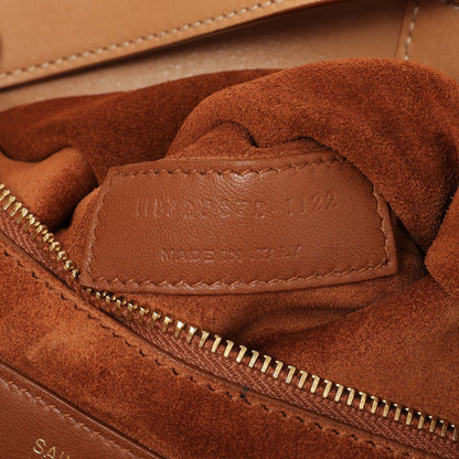 Exclusive Saint Laurent Seau Calfskin Bucket Bag — Lifestyle View