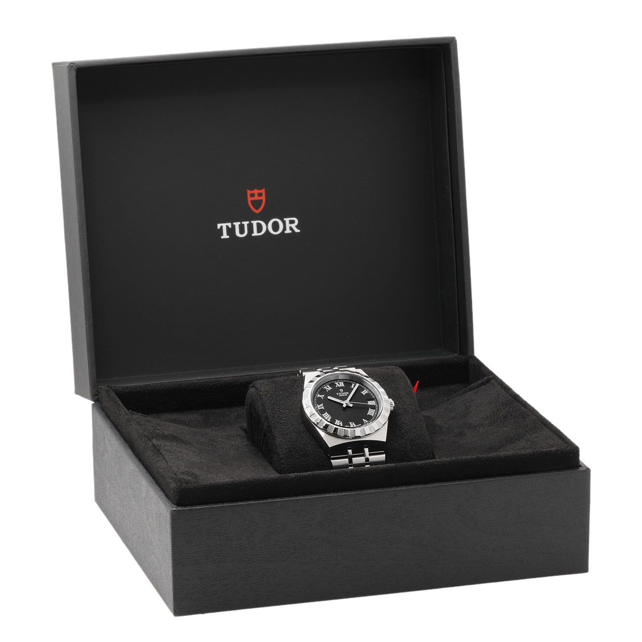 Exclusive Tudor Stainless Steel Royal 28400 — Detail View