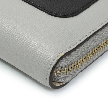 Exclusive Fendi Vitello Elite Monster Eyes Studded Zip Around Wallet — Detail View