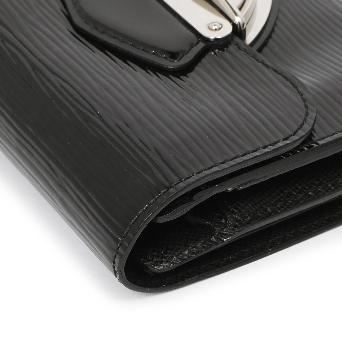 Exclusive Louis Vuitton Black Electric Epi Joey Wallet — Alternate View 7