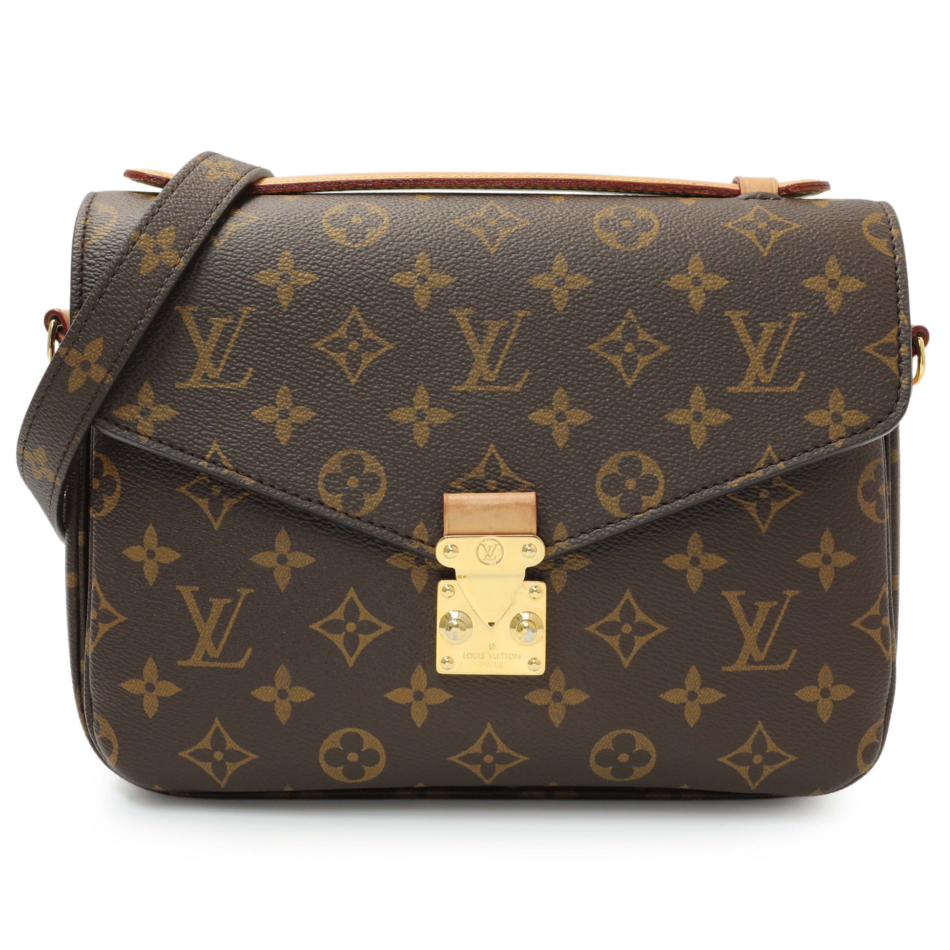 Exclusive Louis Vuitton Monogram Pochette Metis — Front View