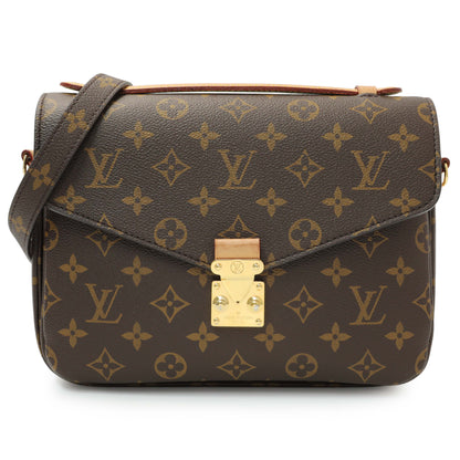 Exclusive Louis Vuitton Monogram Pochette Metis — Front View