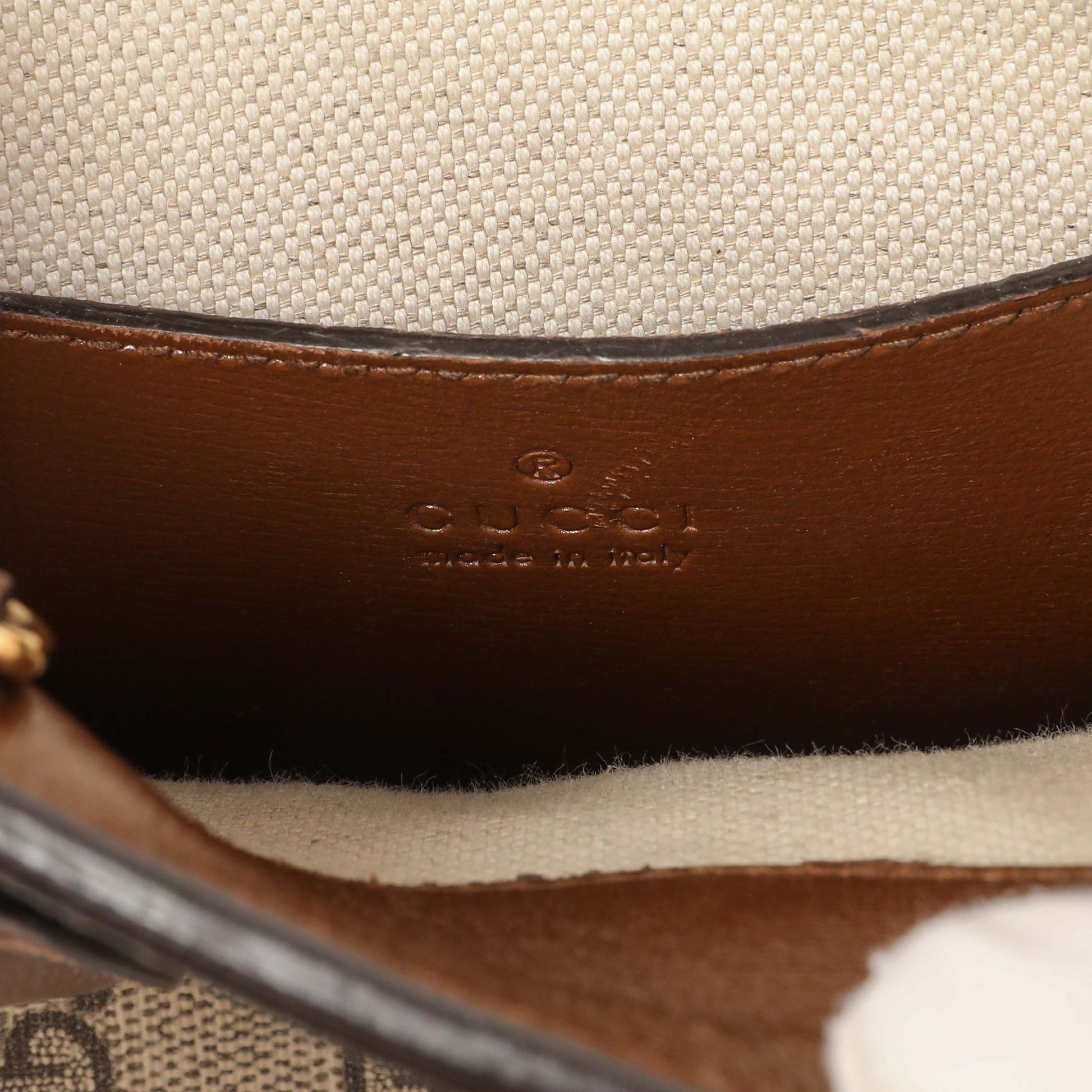 Exclusive Gucci GG Supreme Monogram Mini Retro Interlocking G Tote Bag — Alternate View 9